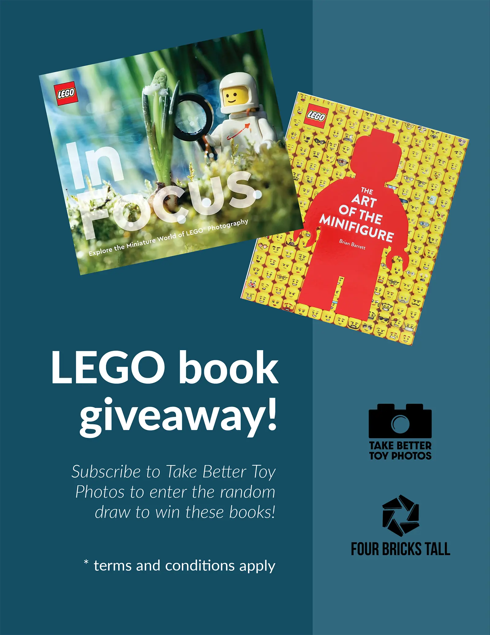 LEGO In Focus book giveaway