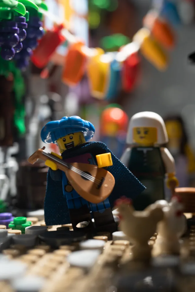 bard street party lighting build up 3