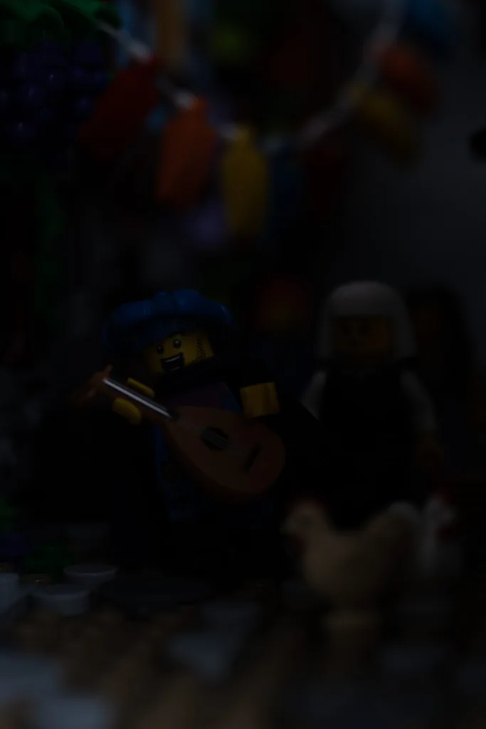 bard street party lighting build up