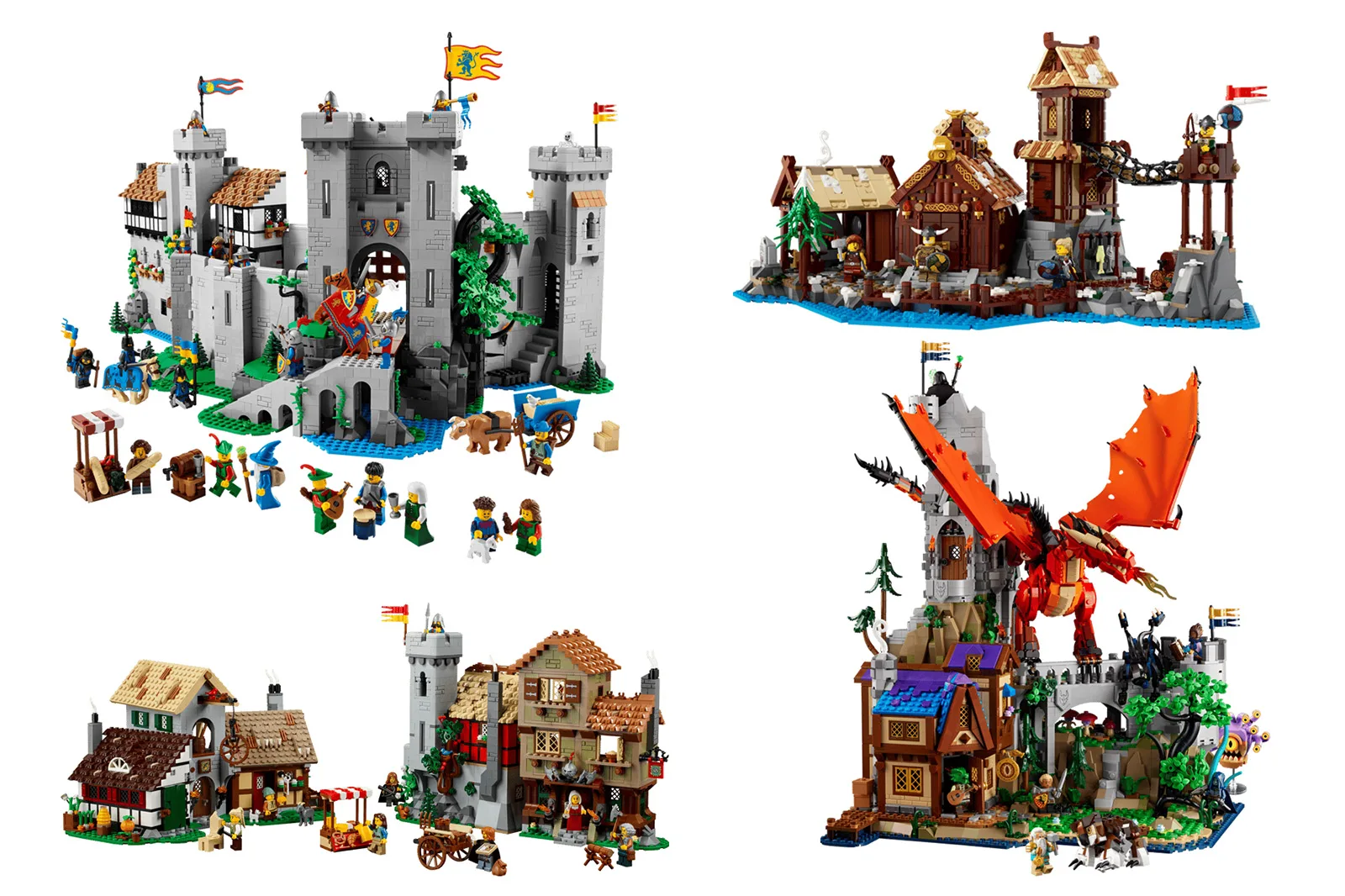 LEGO medieval sets