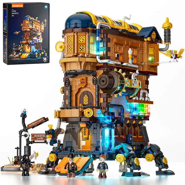 lumibricks alchemist s moving castle