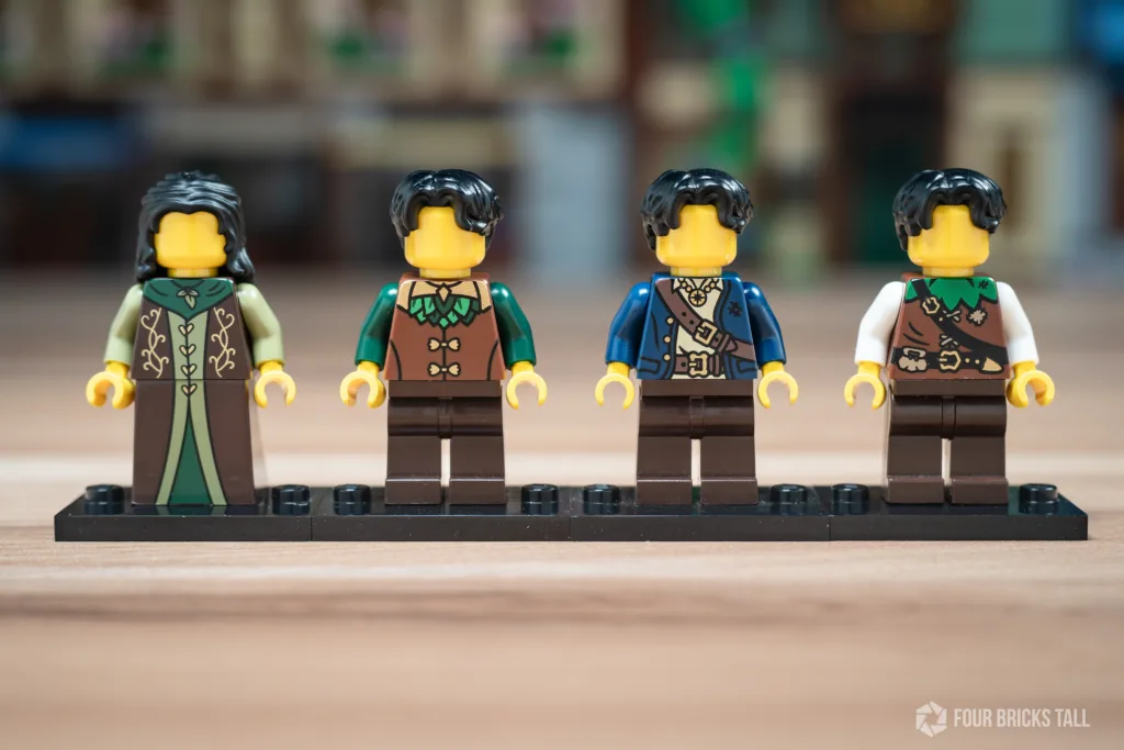 medieval custom pad printed lego