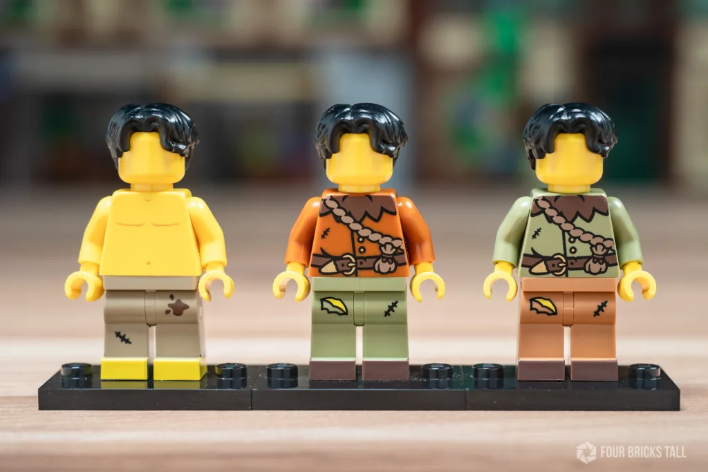 medieval custom pad printed lego 2 1