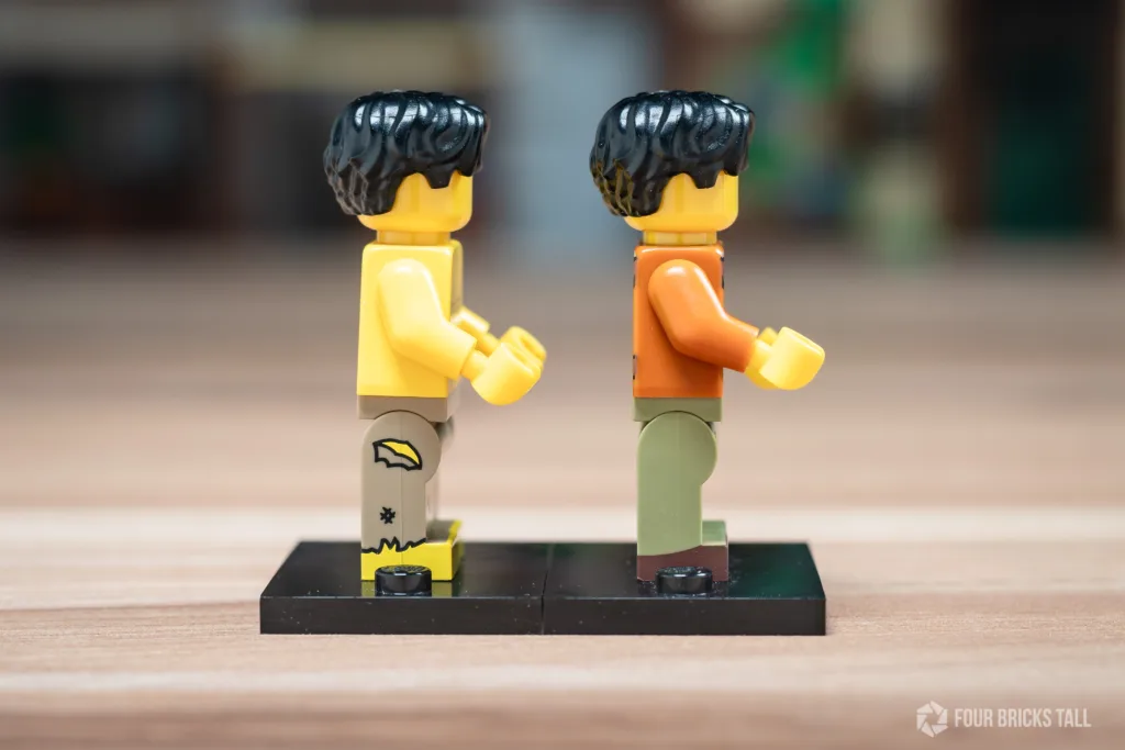 medieval custom pad printed lego 3