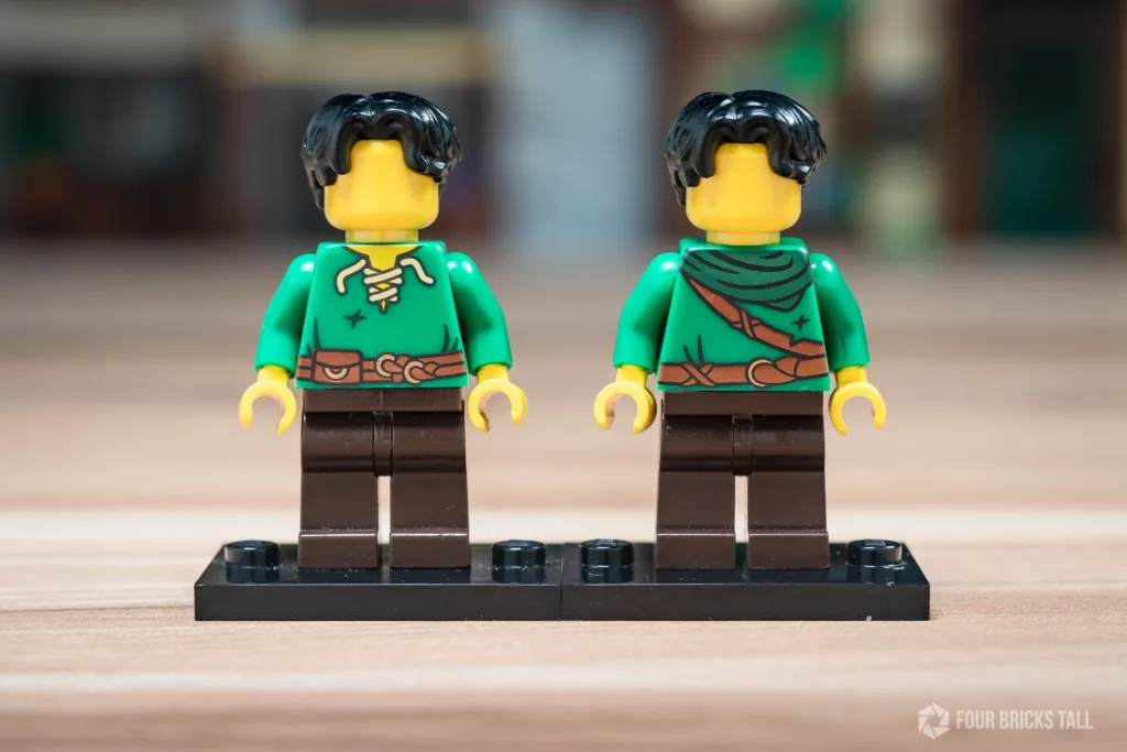 medieval custom pad printed lego 5