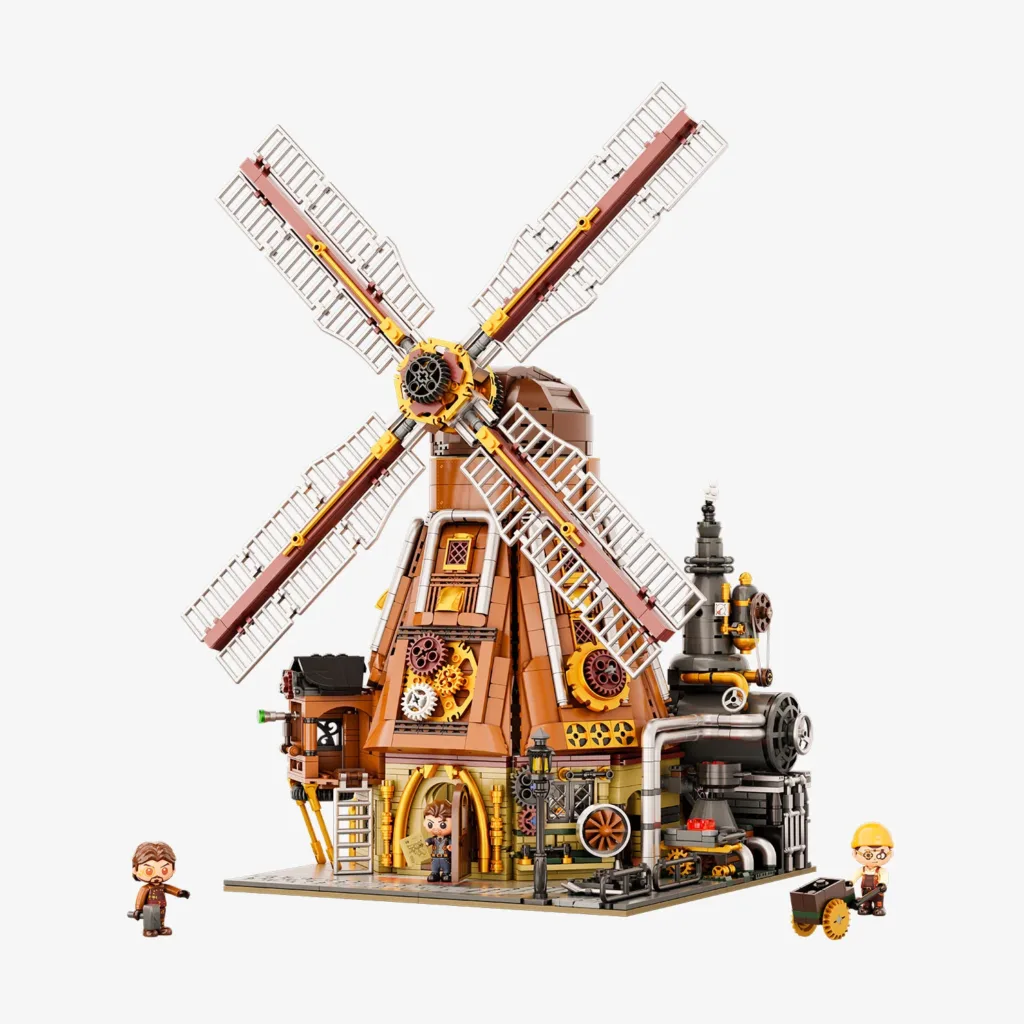 pantasy steampunk windmill