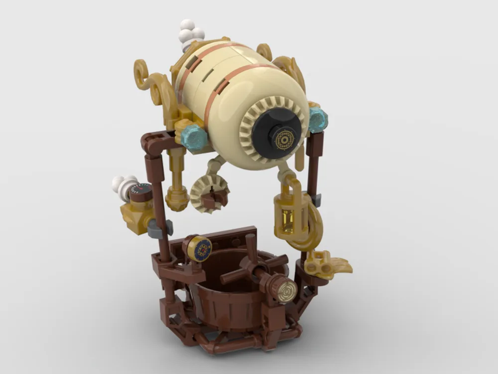 steampunk airship