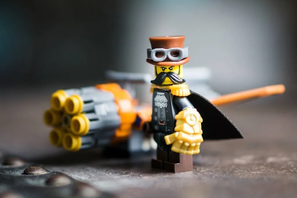 steampunk minifig powerfist