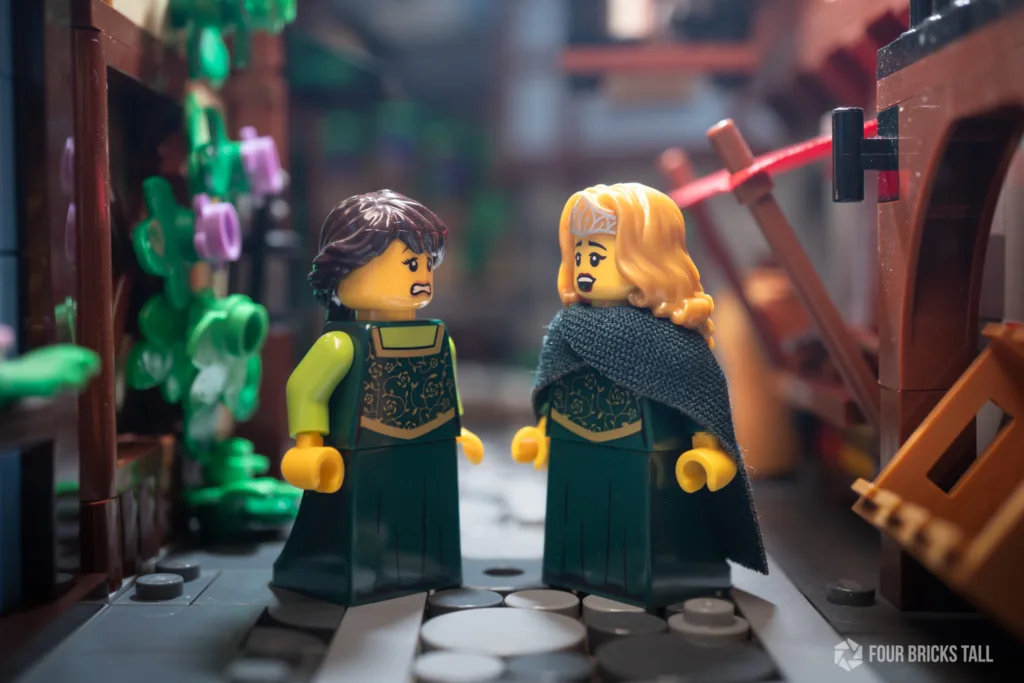 princess dark green cloak 2